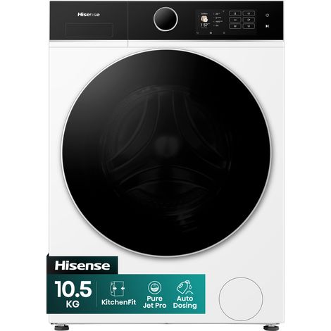 Hisense WF5I1045BWQ - Lavadora Carga Frontal 10 Kg 1400 Rpm A Blanco (1/5)