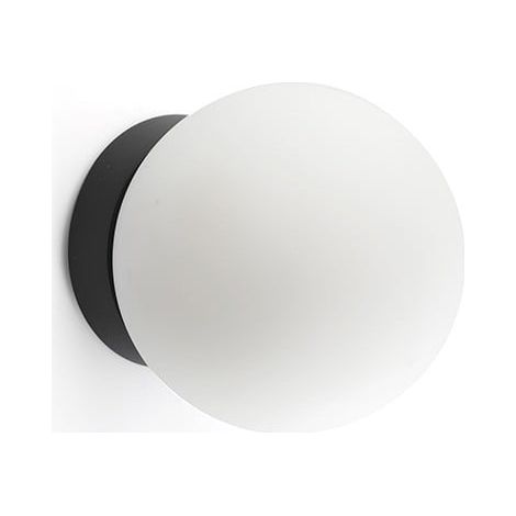 Faro PING Badezimmer-Wandleuchte Mattschwarz 3000K IP44