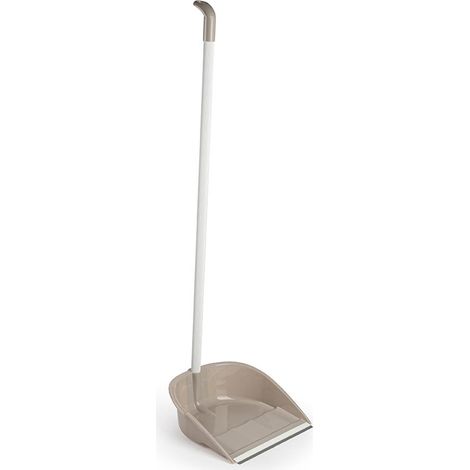 Recogedor plástico engomado con palo 89 cm Beige (1/4)
