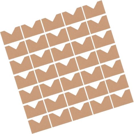 40 protège-coins pour meubles, marron, pour table et bureau (1/5)