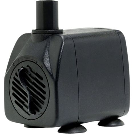 Tauchpumpe, ultra-leise Spring pump with 1.5 m long cable, 3 Düsen for Aquarium, Fish tank, Statue, Hydrokultur ----- 15 W (1/4)