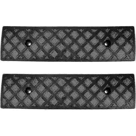 Lot de 2 rampes de seuil de trottoir en caoutchouc pour voiture - En stock (1/5)
