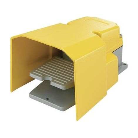 Interruttore a pedale 250 V/AC 15 A 1 pedale con calotta di protezione 1 contatto di commutazione FS-502 1 pz. (1/2)