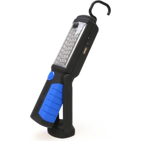 Lampe torche Lampe d'inspection Lampe led Rechargeable, Lampe de Travail led Rechargeable Avec Magnétique Lampe de Torches de LED Lampe D'inspection Lampe de Travail