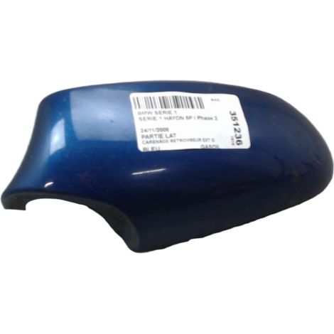 Carenage Retroviseur Exterieur Gauche BMW Serie 1 I Phase 2 (e87) 2007-2011 [PRODUIT D'OCCASION]♻️51167125557 (1/3)