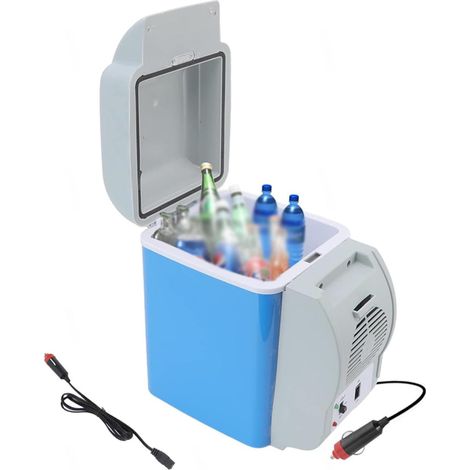 Glacière électrique 7.5L pour voiture 12V – Faible bruit – Fonction refroidissement et chauffage – Pour tous les véhicules 12V (1/5)
