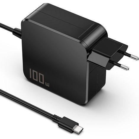 Chargeur 100W USB C Alimentation pour MacBook Pro Air iPad iPhone (1/5)