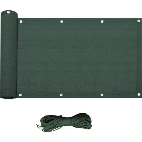 Rebecca Mobili Frangivista Copertura Ringhiere Hdpe Verde Corda Occhielli 0,9x5 (1/7)