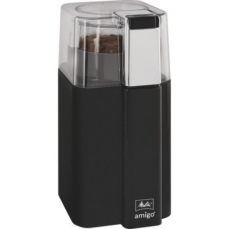 Moulin a café - MELITTA - AMIGO 1029-01 - 170 W - 8 a 10 tasses - Noir (1/2)