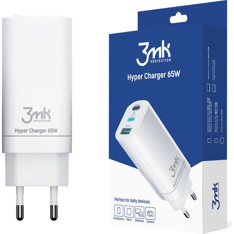Chargeur mural 3mk Hyper Charger 65W(1), USB type C universel 1 pc. (1/5)