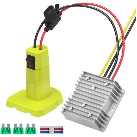 Convertisseur pour batterie 18 V, convertisseur de tension 15 A 180 W (voir illustration) (1/5)