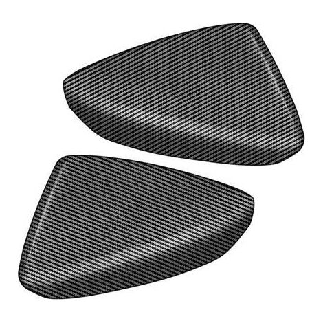 1 pair of carbon fiber textured rearview mirror covers for 22-23 Mazda CX-60 (1/4)