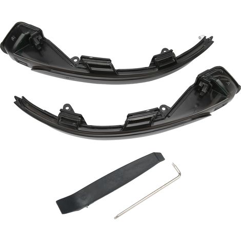 2x Feux de Clignotants Dynamiques Etanches Lentilles Fumées Sécurité Routière Remplacement pour MK8 2021+ (1/5)