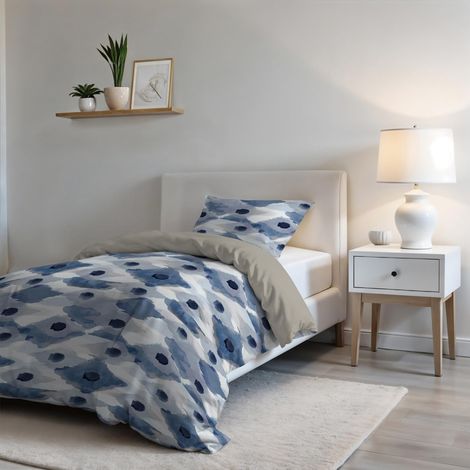 Housse de Couette Fashion, Microfibre, Calypso, 1 Place (1/5)