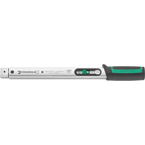 Clé dynamométrique 730/80 160-800Nm 24,5x28 Stahlwille (1/3)