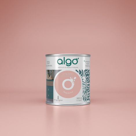 Peinture pour Meuble - Rose Aurore - 0.5L / Mat