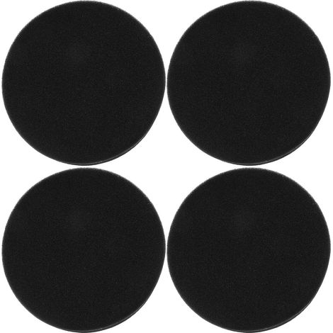 4pièces Lot de Tampons de Polissage Auto Adhésifs pour Cire Éponges de Finition Polyvalentes Accessoires Pratiques pour Polisseuse et Nettoyage Voiture (1/5)