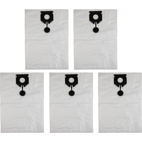 Lot de 5 sacs d'aspirateur compatibles avec Pour Karcher NT30/1APL 2.889-154.0 Sacs filtrants non tissés (1/4)