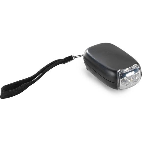 Bottari 35110 SOS Torcia a Dinamo con 3 LED, Ricaricabile