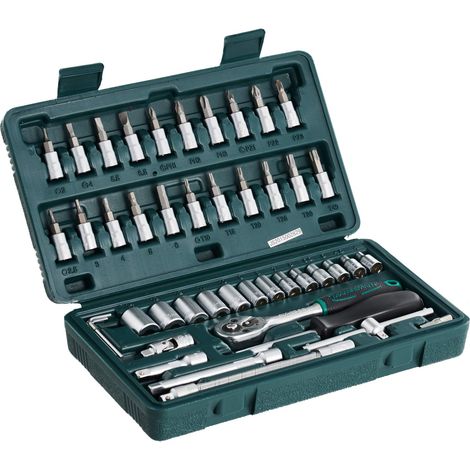 Mannesmann - M 2040 – Set chiavi a tubo 1/4, 46 pz. (1/4)