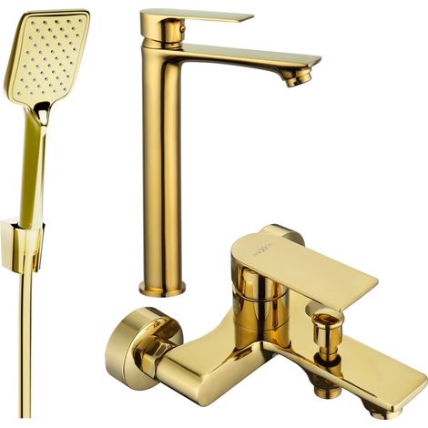 Mexen Royo R62 ensemble bain, doré - 72213R62-50 (1/4)