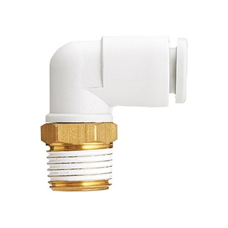 Raccord coudé SMC KQ2 vers R 3/8 Mâle 10 mm ( Prix pour Sachet de 5 )