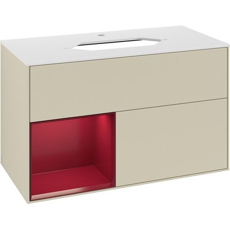Villeroy & Boch F241HBHJ Meuble sous-lavabo Finion F24 (1/2)