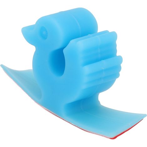 Organisateur de câbles pour salon de beauté, en forme de canard, bleu fluorescent, pour appareils et instruments de beauté (1/5)