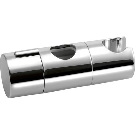 Diapositive de remplacement pour barre de douche 22mm, ABS/chrome