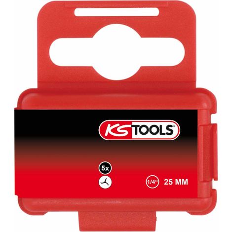 1/4" Bit TRIWING, 25mm, 4, 5er Pack (1/2)