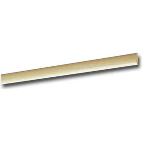 25 x CORNICE P/PARATI 4,5X14 LISCIA 200 CM FRASSINO