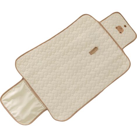 Tapis à Langer Pliable - Imperméable En Coton - Pour Voyage Et Extérieur - 50x70cm Avec Sac (1/5)