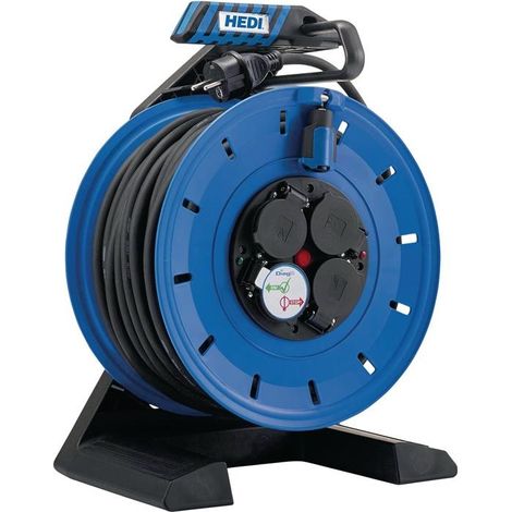 Bobine de câble Gen 7 Champion 50m H07RN-F 3x1,5mm² 290mm 4 prises de protection (1/4)