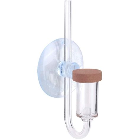 CO2 Diffuser, Transparent Acrylic CO2 Diffuser, CO2 Diffuser for Aquarium Plants, Grass Water(M) (1/5)