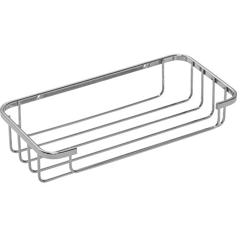 Croydex Rust Free Cosmetic Basket Shower Caddy for Bathroom Storage Chrome
