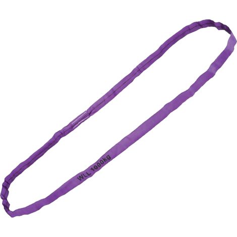 Imbracatura singola per tubo flessibile tondo 1 x 2 m 1000 kg