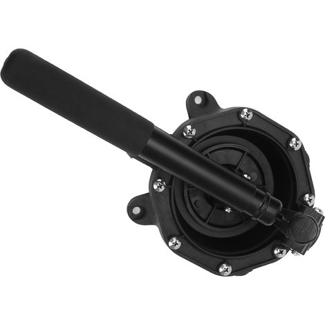 Pompe de cale à diaphragme manuelle auto-amorçante 2724 L/h (720 GPH) avec poignée en aluminium 2 positions, compatible tuyau 33 mm. (1/5)
