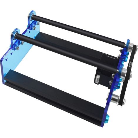 Y-Achsen-Lasergravurmodul mit zusätzlicher erhöhter Säule, rotierender Gravierwalze, Höhe 150 mm / 5,9 Zoll (1/5)