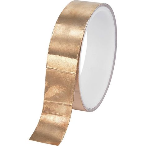 TRU COMPONENTS CFT50/20M 1564016 Nastro adesivo in rame CFT50 Rame (L x L) 20 m x 50 mm 1 pz.