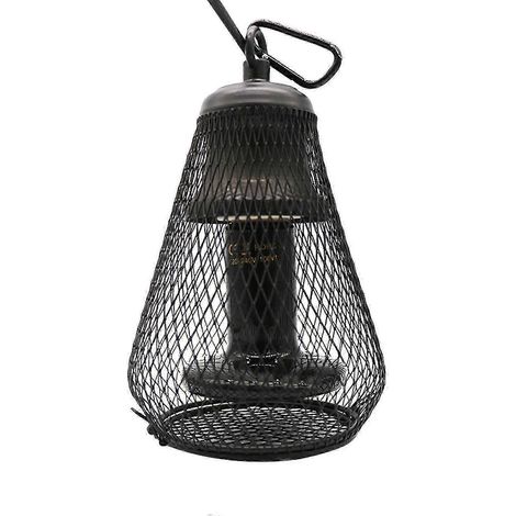 Lampe chauffante pour animaux de compagnie 150 W avec cordon résistant aux morsures, lampe en céramique pour reptiles, abat-jour anti-brûlure pour chats, chiens et oiseaux jy