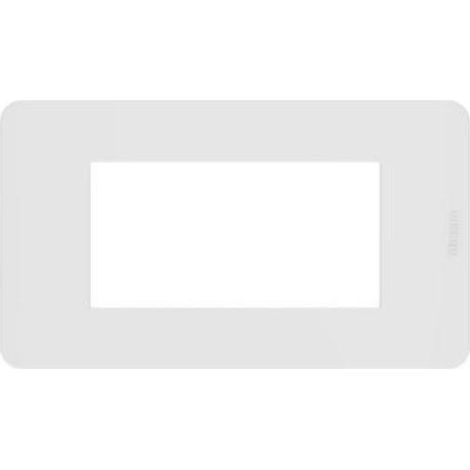 Bticino matixgo placa 4 módulos blanco - ja4804jw