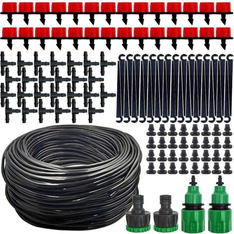 Kit Irrigation Goutte à Goutte 20M – Arrosage Automatique Jardin avec Goutteurs Réglables – Système Micro Irrigation Économie d’Eau (1/5)