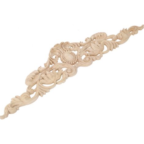 SJLERST Wandleuchte im europäischen Stil aus Holz, 50 x 12 cm, zur Dekoration von Wohn- und Gartenmöbeln