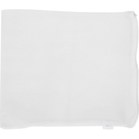 BelleRise - 10pcs sacs filtre aquarium – fermeture éclair – réutilisables – 32×27 cm blanc (1/5)