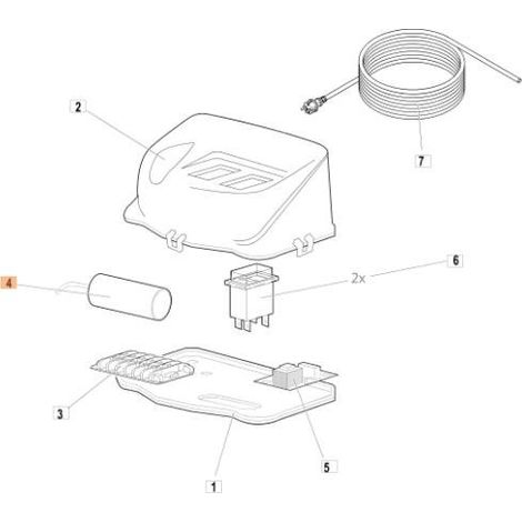 CONDENSATEUR ORIGINAL EMAK CH04340319