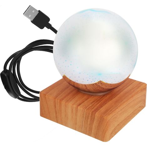 Jeffergarden Décoration tridimensionnelle USB, lumière romantique, veilleuse de Table LED (Type ciel étoilé) (1/4)