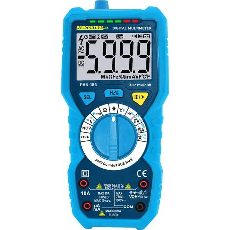 Multimètre True-RMS PANCONTROL PAN 186 (1/5)