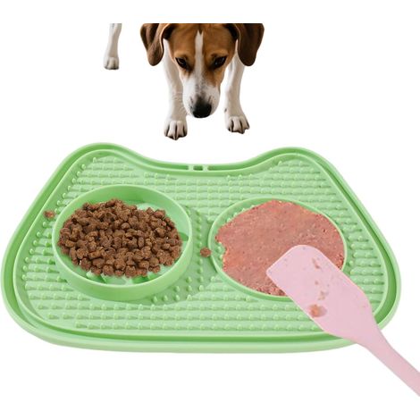 Bol À Alimentation Lente Pour Chat - Distributeur à Ventouse Anti - (1/5)
