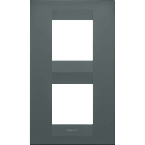 PLAQUE GEO 2+2P V SARCELLE GEWISS GW16424VZ