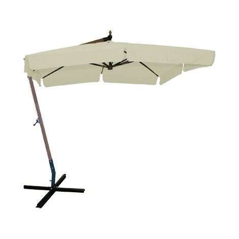 OMBRELLONI LEGNO LATERALI QUADRI MT3